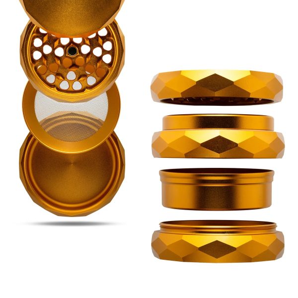 Pyramid Apocannabis24 Grinder – 4-teilig – Ø63mm