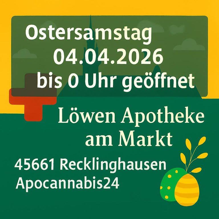 Ostersamstag geöffnet bis 0 Uhr